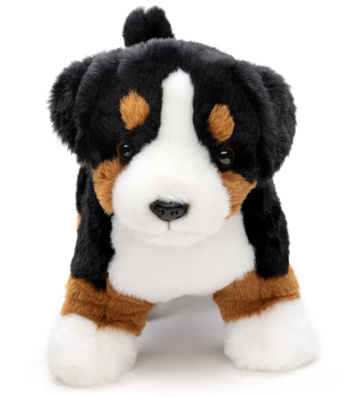 Standing Bernese Mountain Dog puppy plush