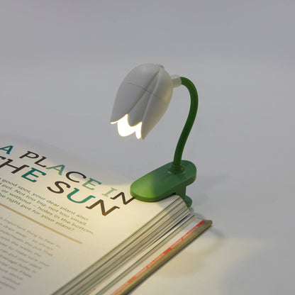 Lumière de lecture Tulipe Blanc