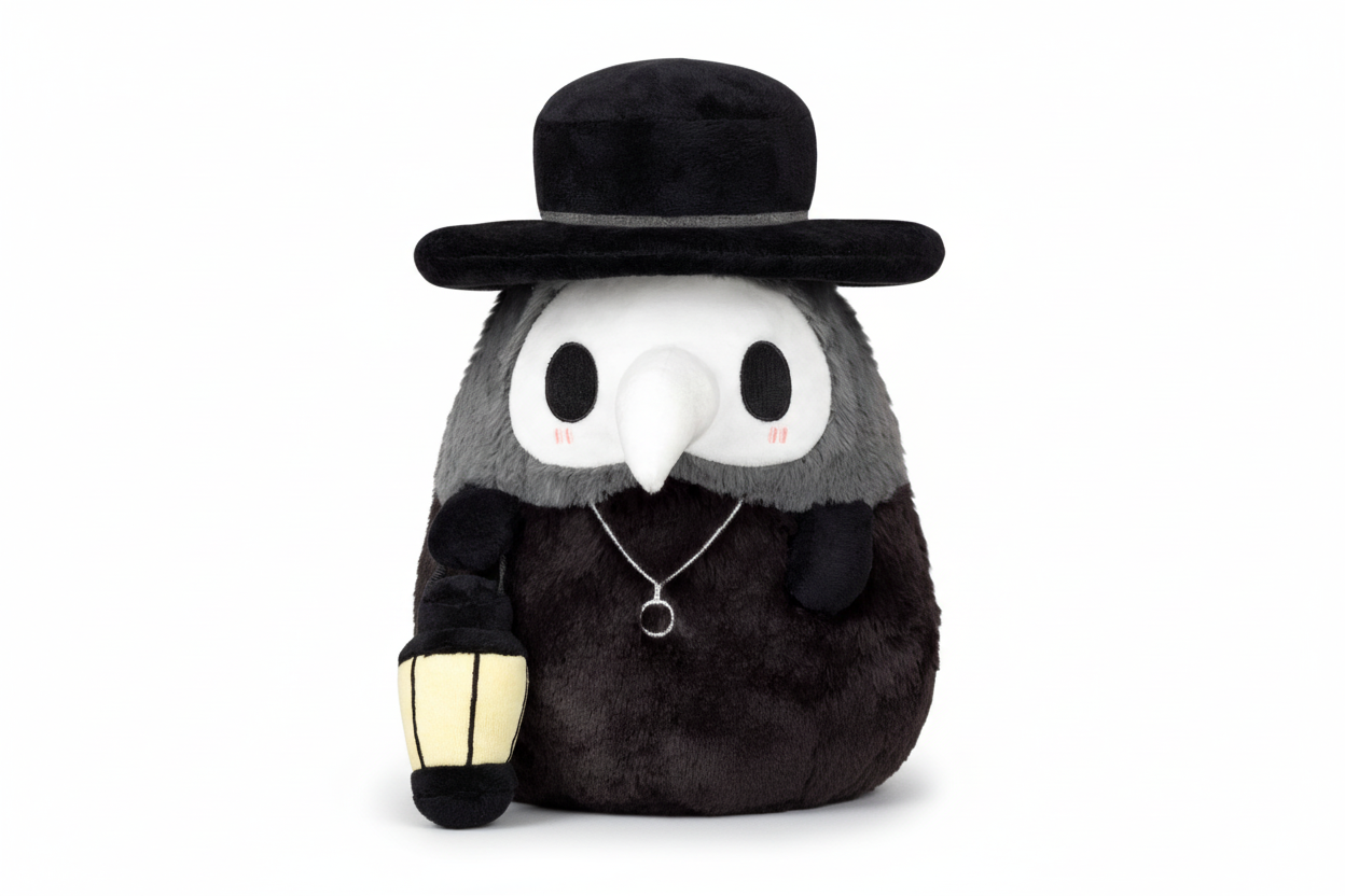 Mini Squishable Plague Doctor Plush