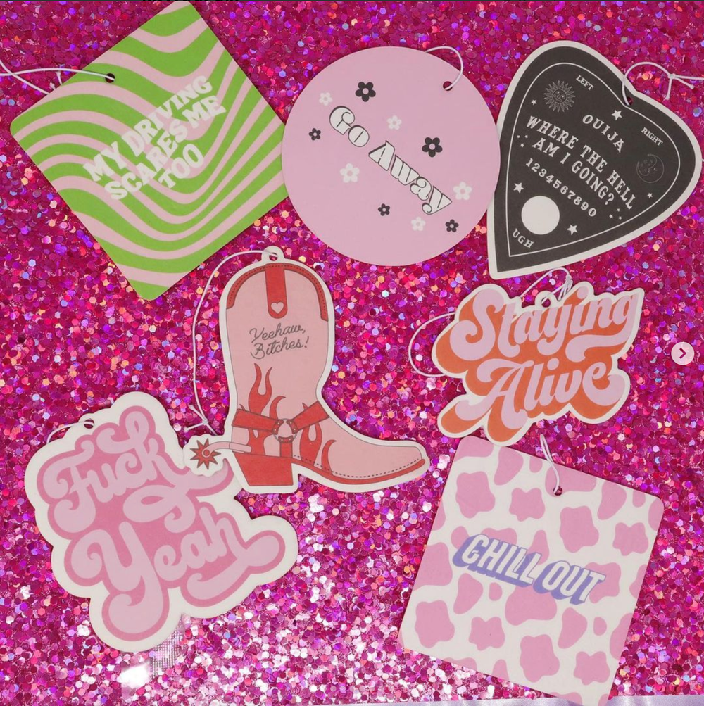 Désodorisant pour Voiture "Girls just wanna have funds"
