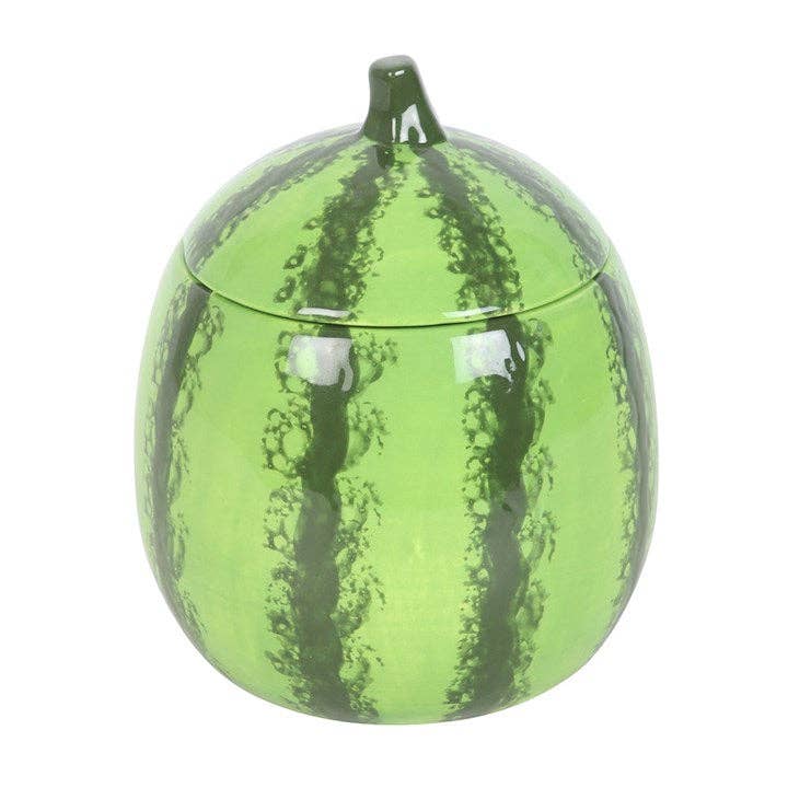 Watermelon-shaped Candle