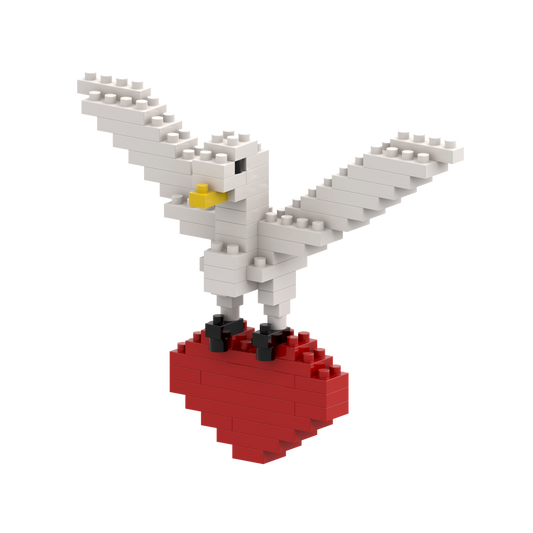 BRIXIES Turtle Dove Postcard