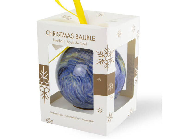 Van Gogh "Starry Night" Christmas bauble