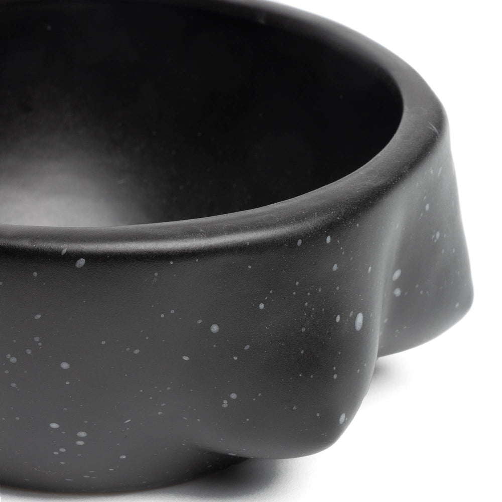 Hand-Painted Black Bowl Tits