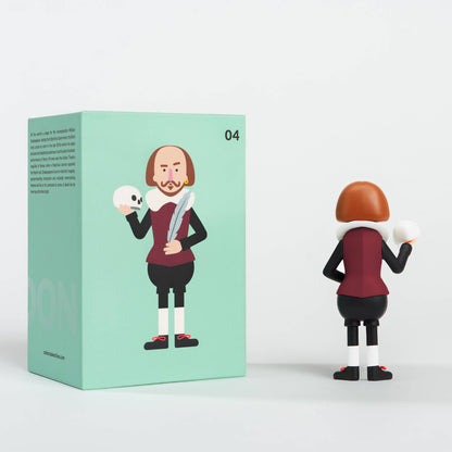 London collectible Shakespeare art toy