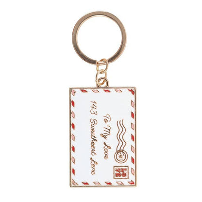 Valentine's Day Love Letter Keychain