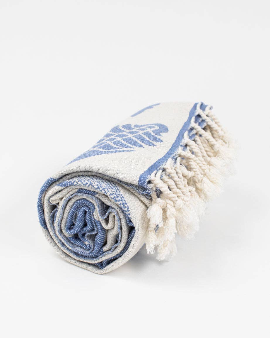 Serviette turque – "à la Recherche des Dinosaures" – produit scientifique Cognitive Surplus EU, vue 4