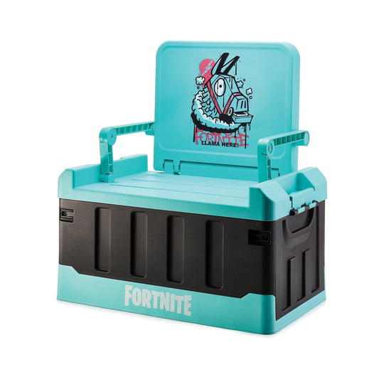 Boîte de rangement Fortnite pour chambre avec chaise pliante