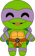Peluche Chibi Donatello – 22,9 cm