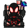 Black and Red Miles Morales #13