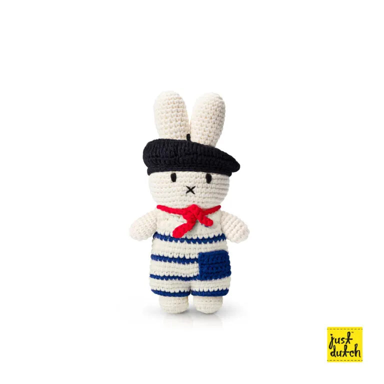 Miffy in Paris Plüschtier – Overall