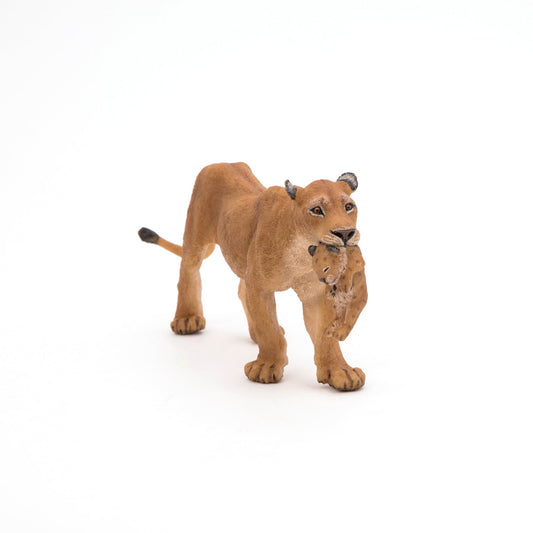 Figurine Lionne avec lionceau Papo - animal sauvage