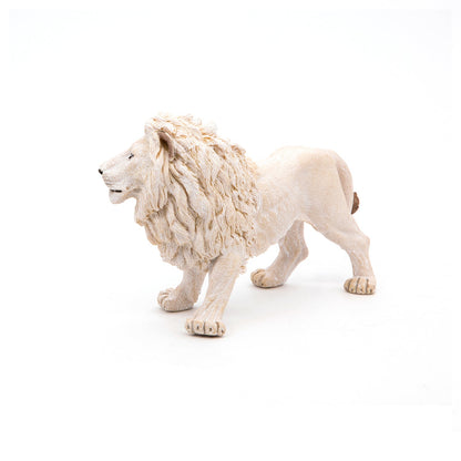 Figurine Lion blanc Papo - animal sauvage