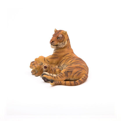 Lying Tigress nursing a cub