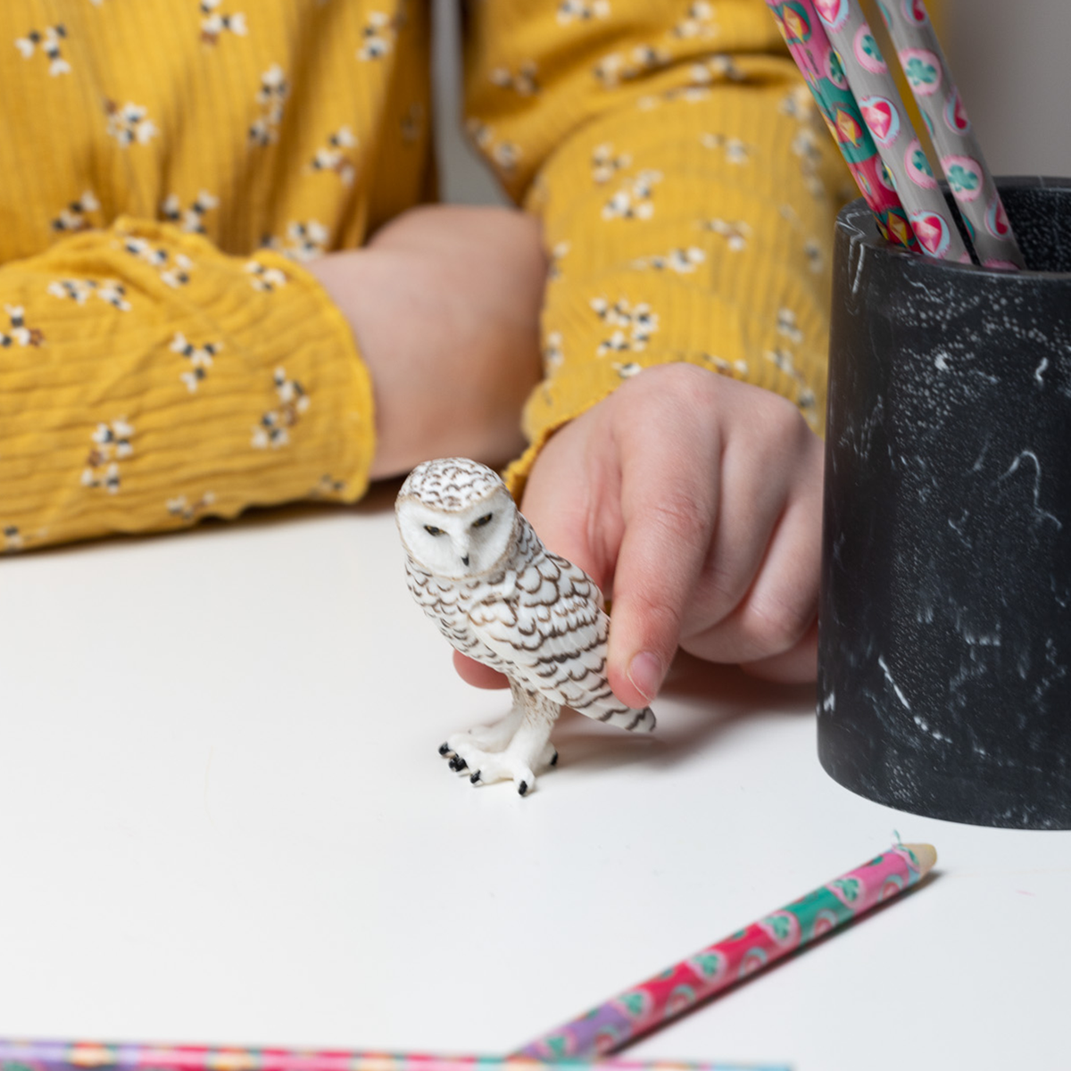 Snowy Owl Figurine
