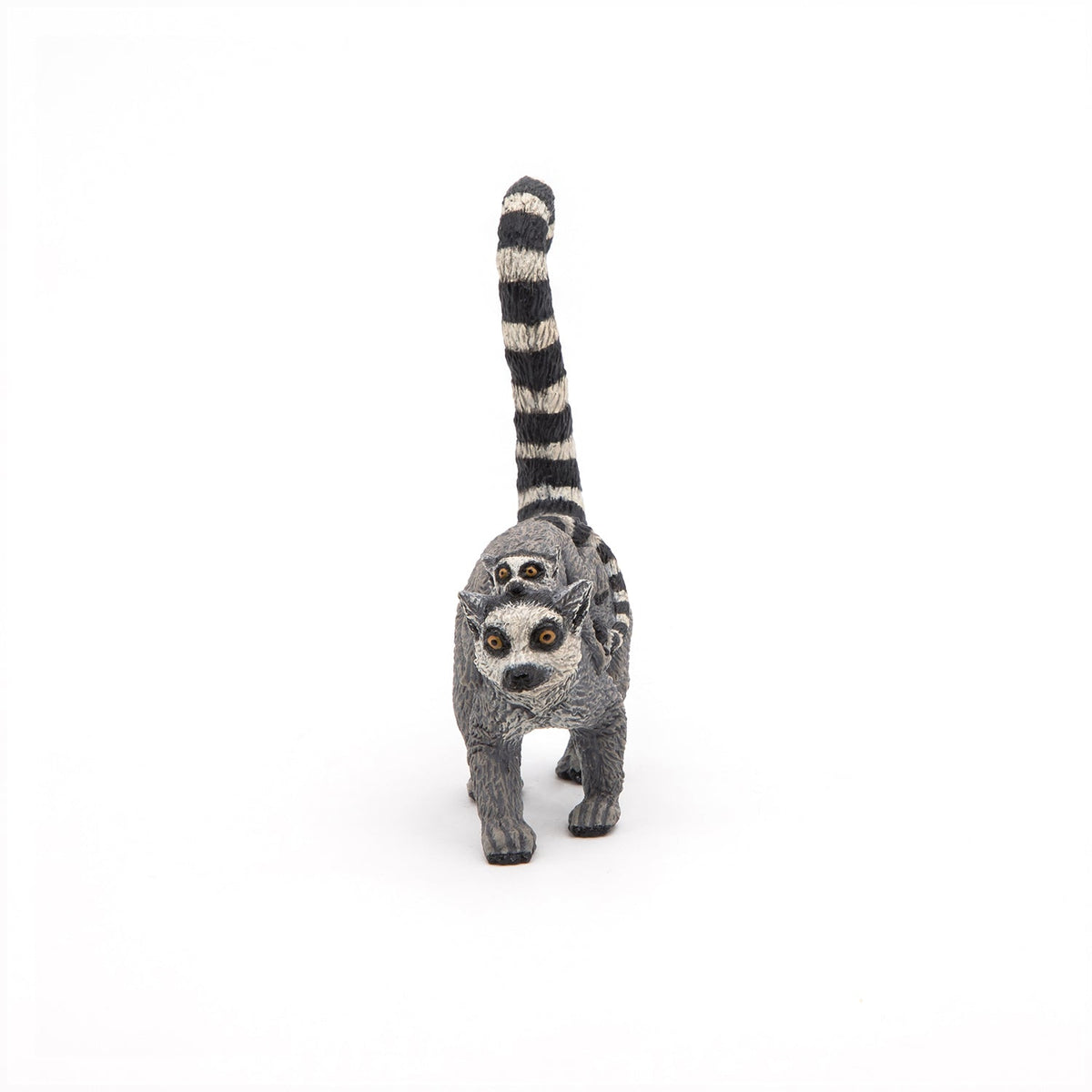 Lemur and Baby Figurine