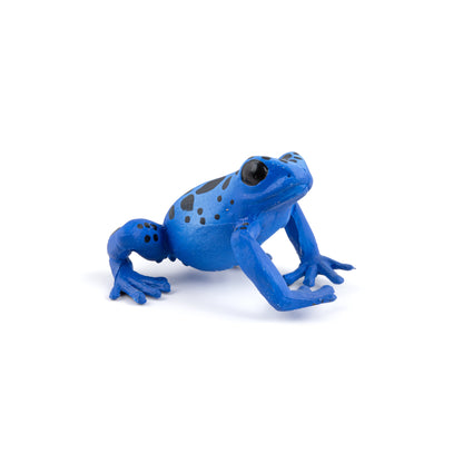 Blue Ecuadorian Tree Frog Figurine