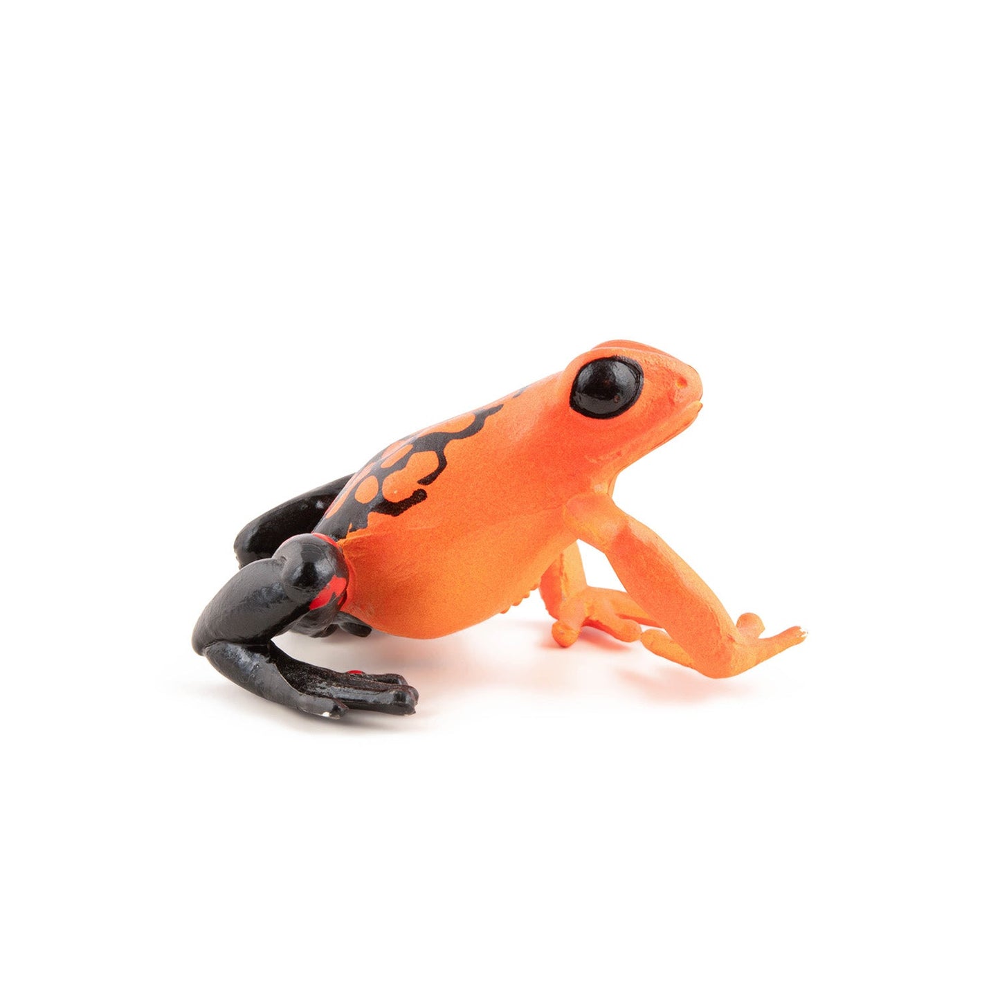 Red Equatorial Frog Figurine