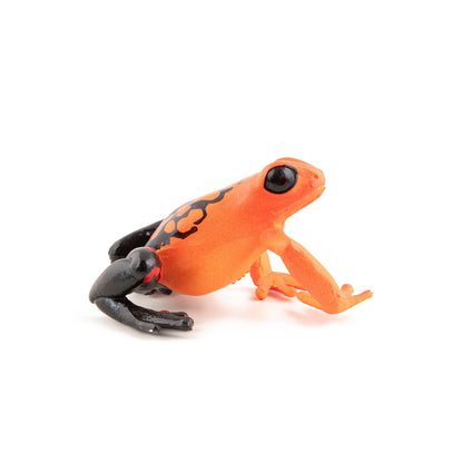 Red Equatorial Frog Figurine