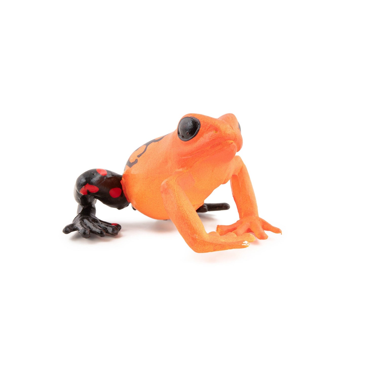 Red Equatorial Frog Figurine