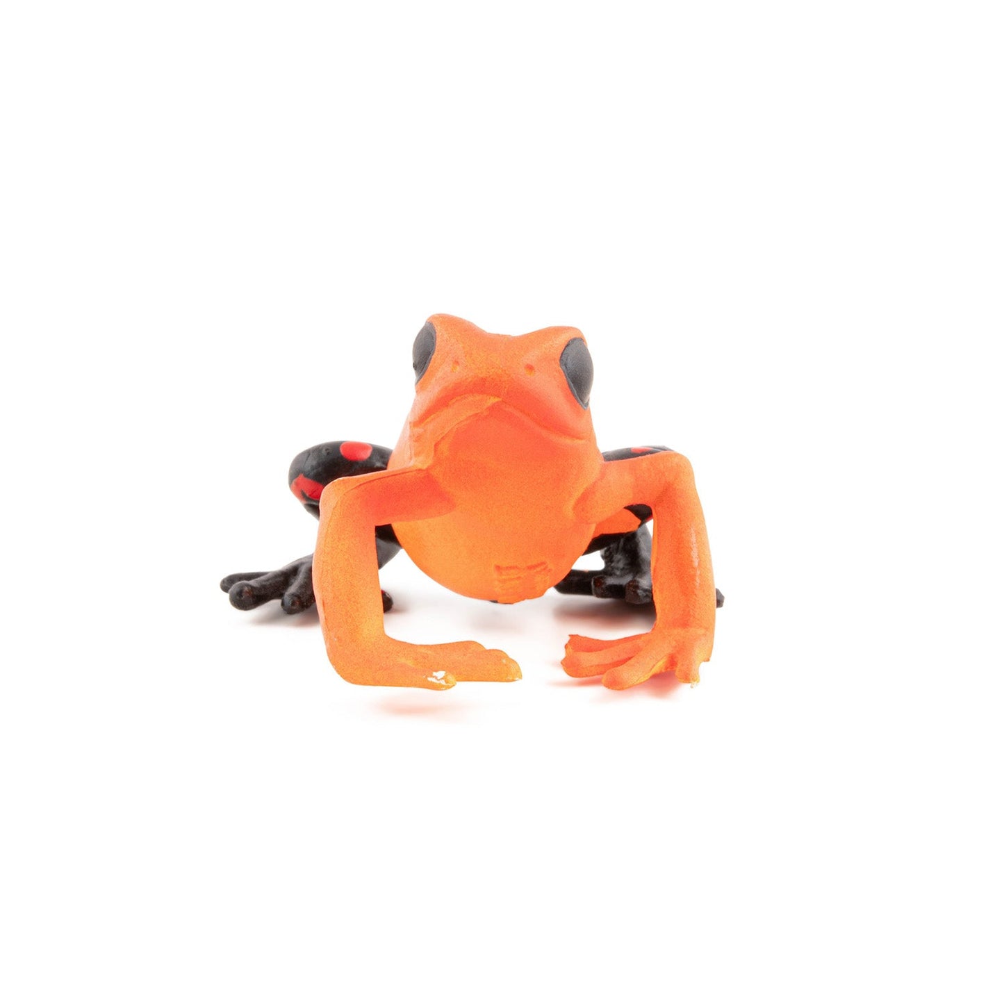 Red Equatorial Frog Figurine