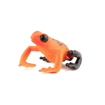 Red Equatorial Frog Figurine