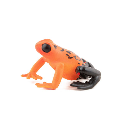 Red Equatorial Frog Figurine