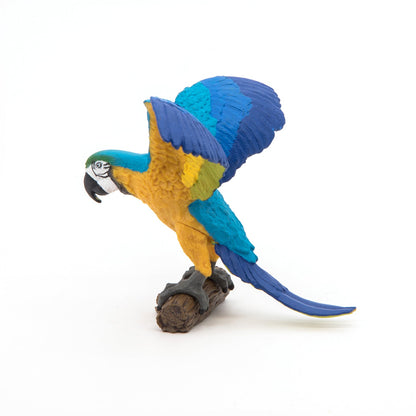 Figurine Perroquet Ara bleu