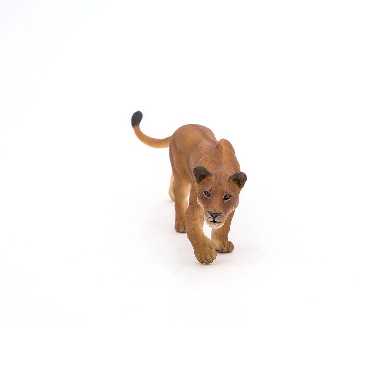 Lioness hunting figurine