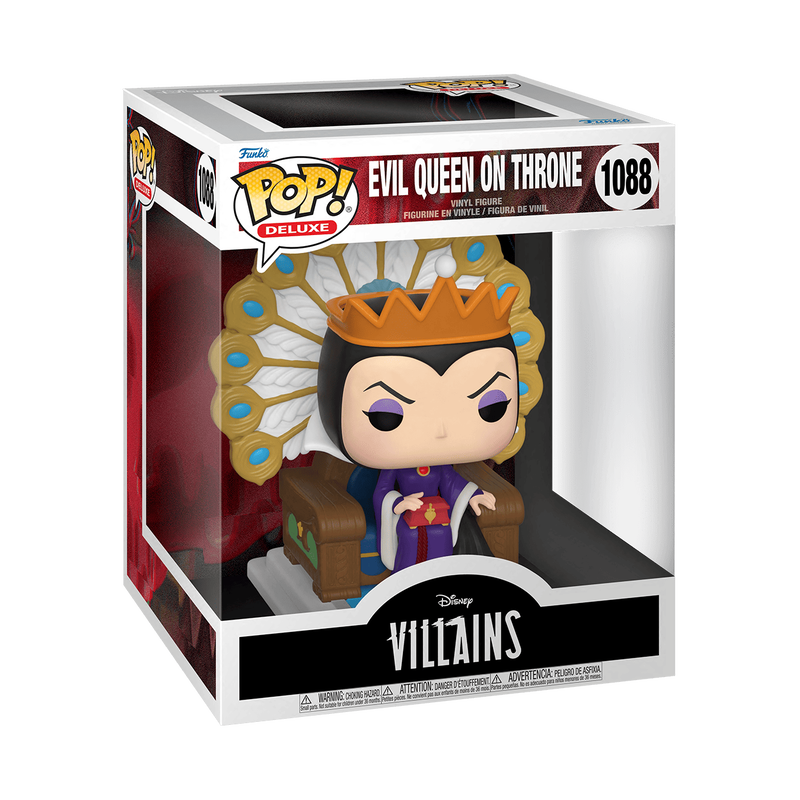 pop deluxe evil queen on throne 1088