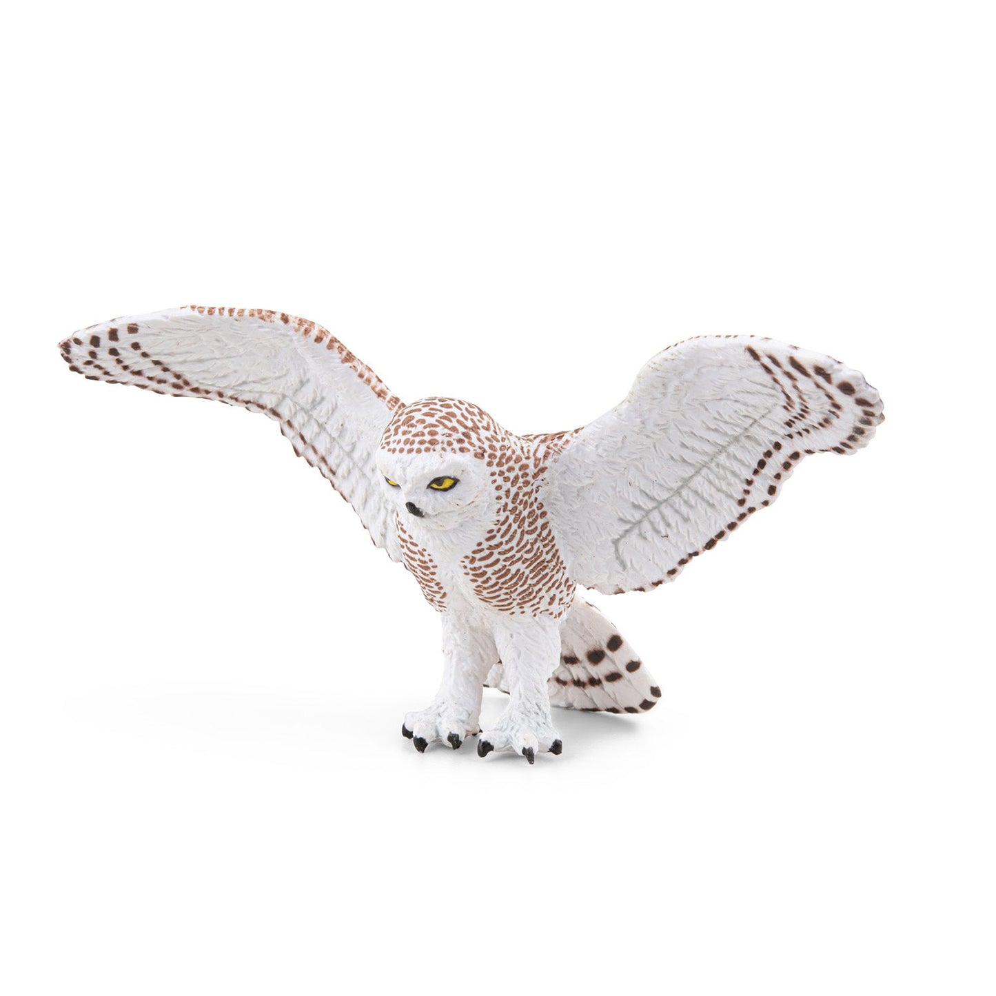 Flying Snowy Owl Figurine