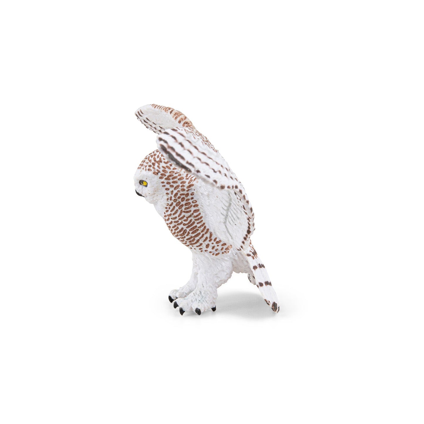 Flying Snowy Owl Figurine