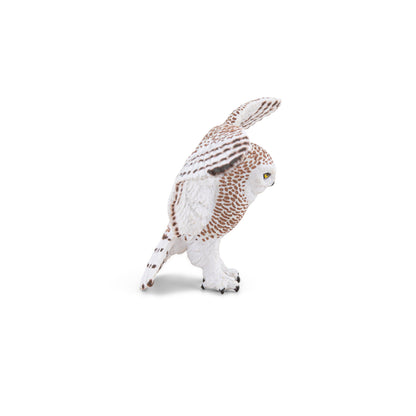 Flying Snowy Owl Figurine