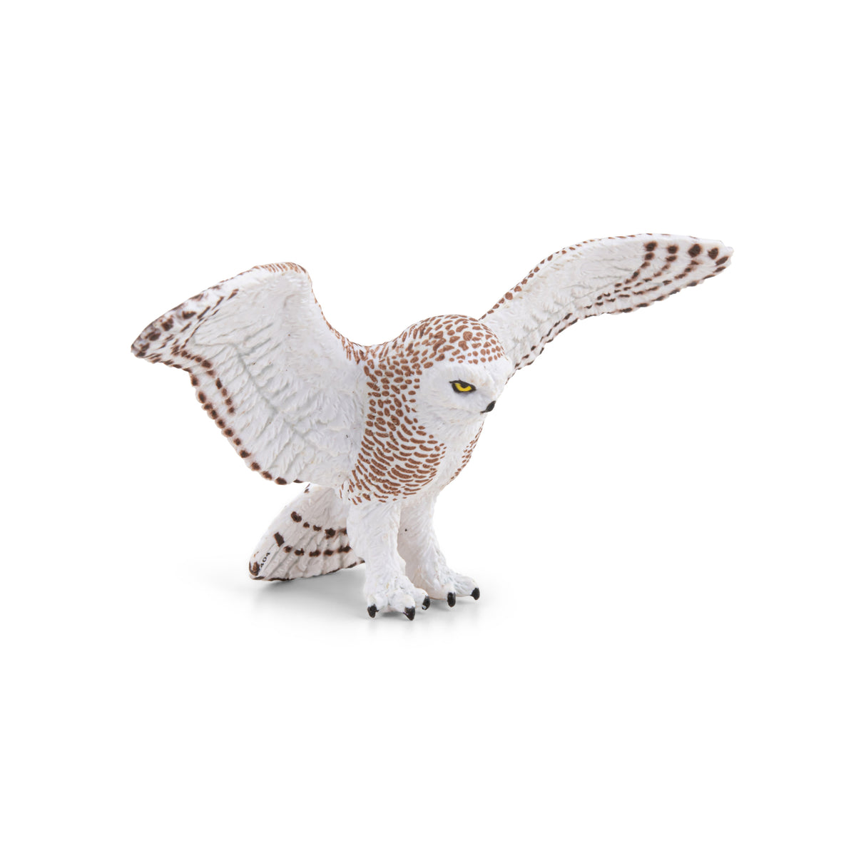 Flying Snowy Owl Figurine