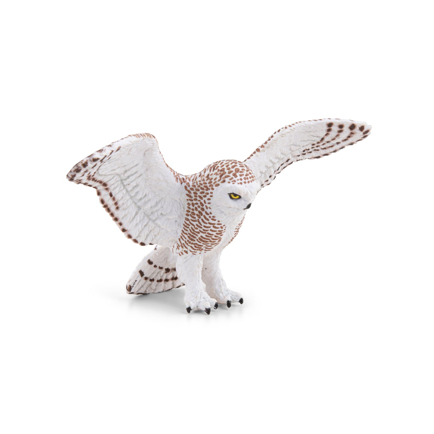 Flying Snowy Owl Figurine