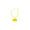 Spiegel - Organisch - Metaal - Neongeel - 16,5 x 12 x 31,5 cm