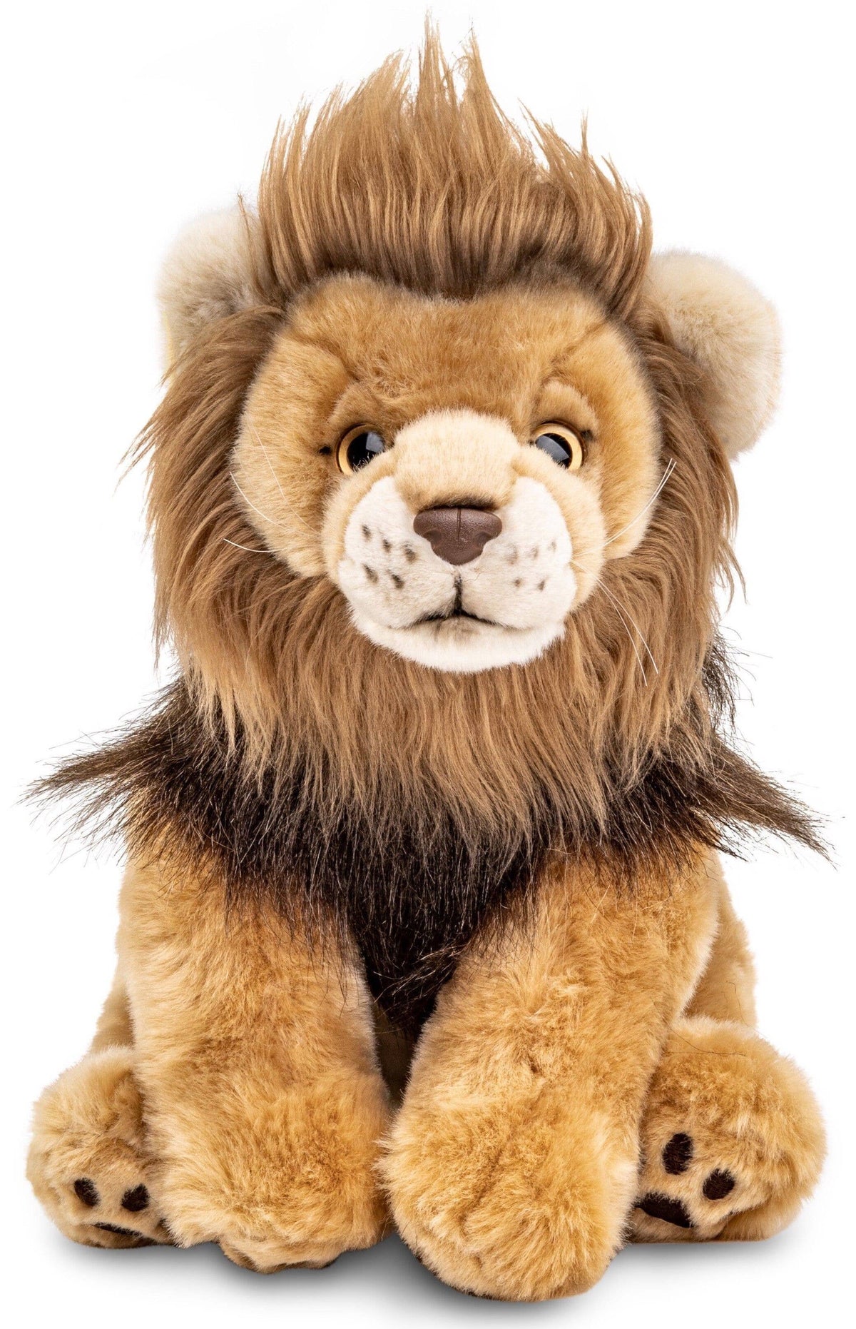 Sitting lion plush toy