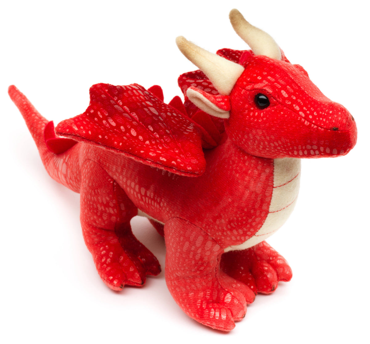 Red dragon plush toy