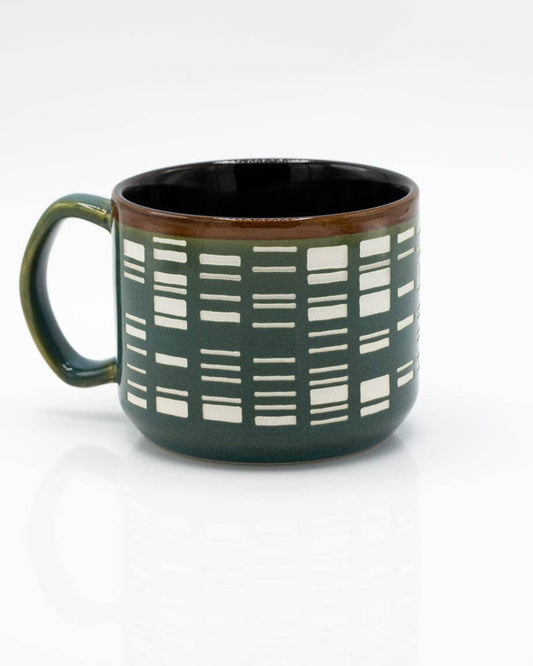 Mug Sculpté à la Main de pour Électrophorèse sur Gel (430 ml) – produit scientifique Cognitive Surplus EU, vue 2