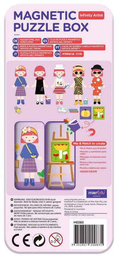 Boîte De Puzzle Magnétique - Artiste