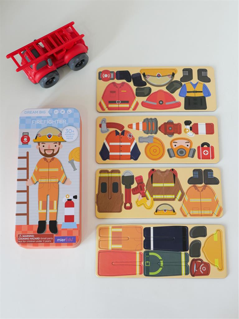 Magnetic Puzzle Box - Firefighter