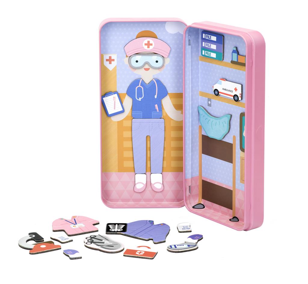 Boîte De Puzzle Magnétique - Médecin