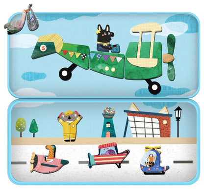 Magnetische Puzzlebox – Flugzeuge