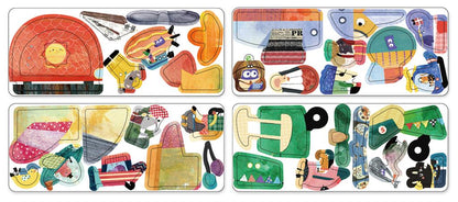 Magnetische Puzzlebox – Flugzeuge