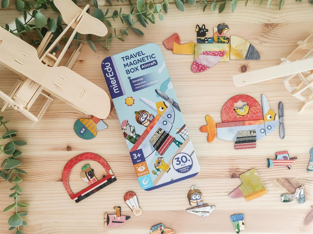 Magnetische Puzzlebox – Flugzeuge