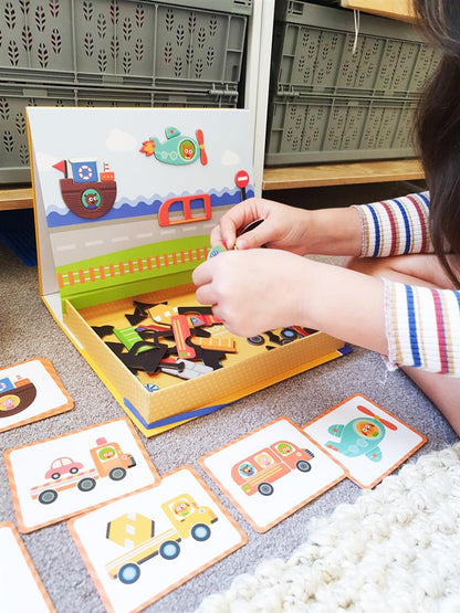 Magnetic Book - Vehicles