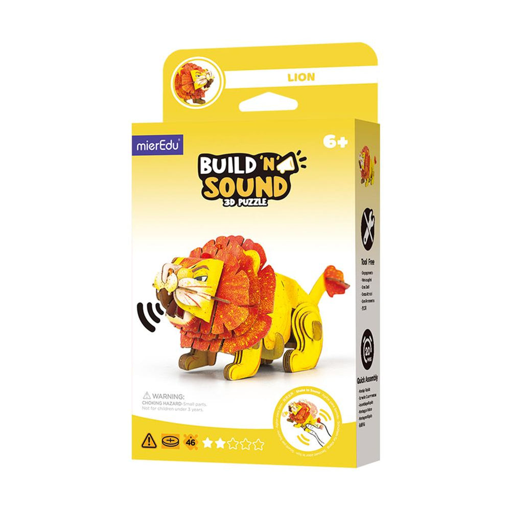 3D-bouwpuzzel - Leeuw