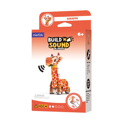 3D Puzzle Construction - Giraffe