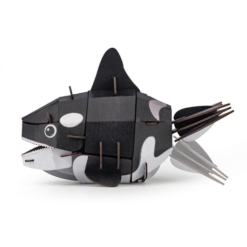 3D Construction Puzzle - Orca