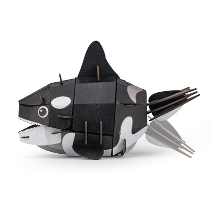 3D Construction Puzzle - Orca